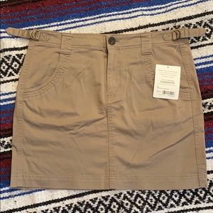 Athleta Organic Cotton Skirt - Khaki